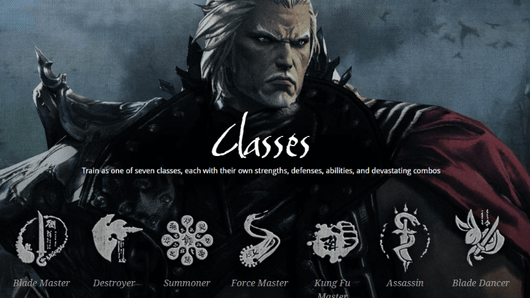 bns neo classes